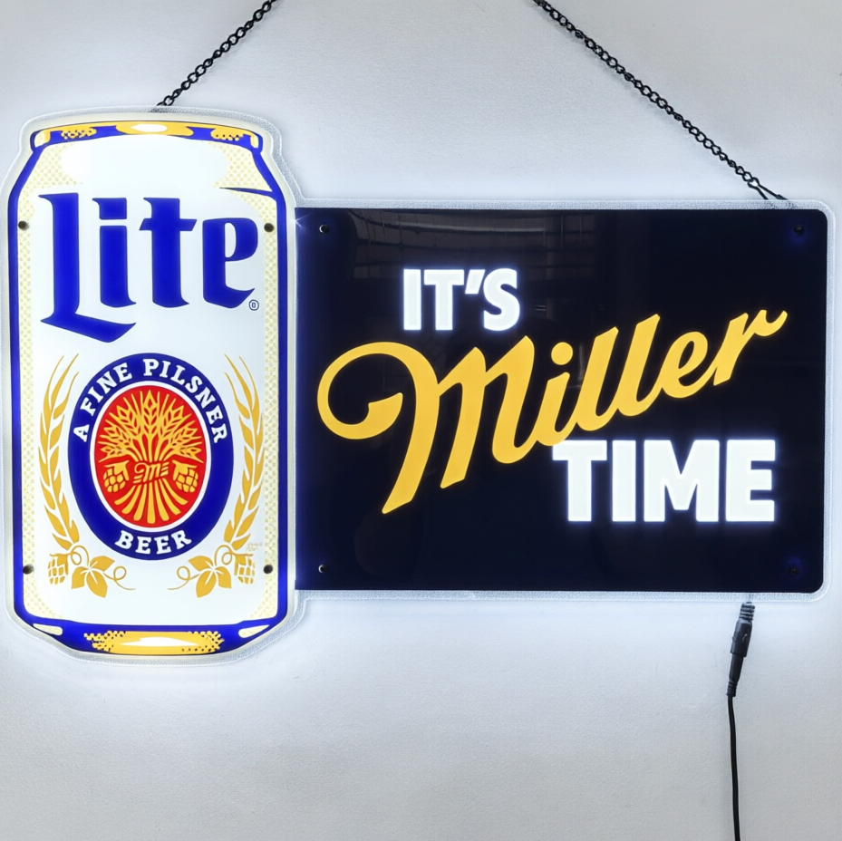 Slim Acrylic Light Box (Custom Logo)